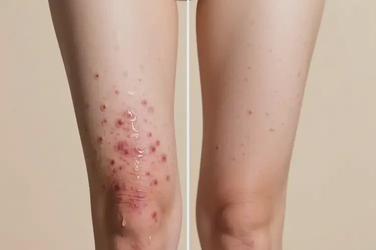 女性大腿上容易長(zhǎng)濕疹可以治好嗎(圖3)