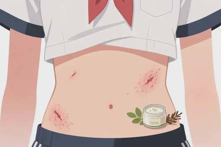 中學生肚子偶爾起濕疹可不可以根治(圖1)