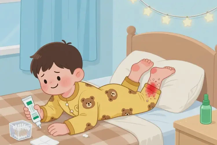 少兒腳上起濕疹可不可以根治(圖3)