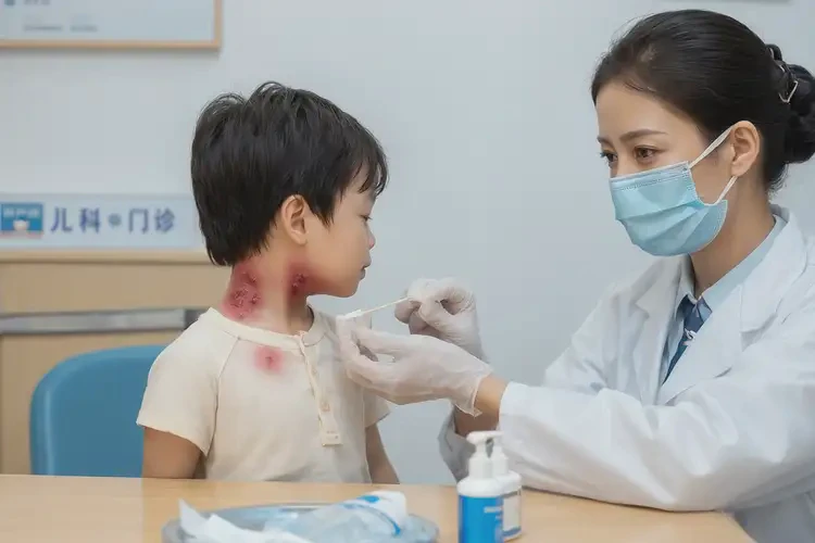 幼兒脖子上容易長(zhǎng)濕疹可不可以根治(圖3)