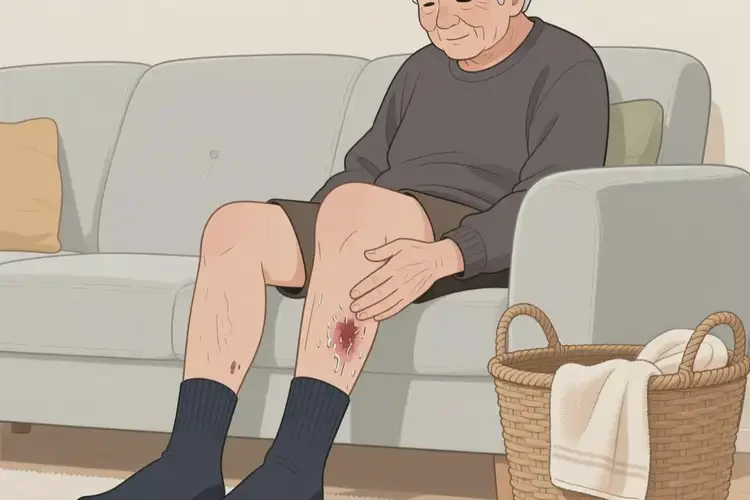 老年人四肢偶尔起湿疹可不可以根治(图1)