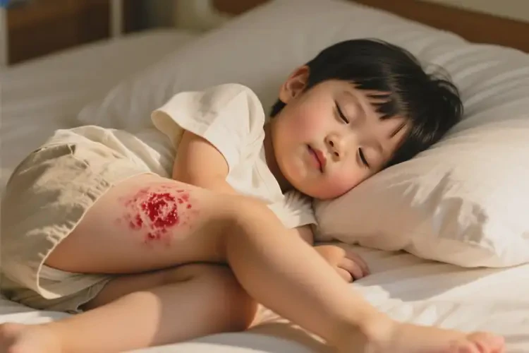 小孩大腿出濕疹可不可以根治(圖1)