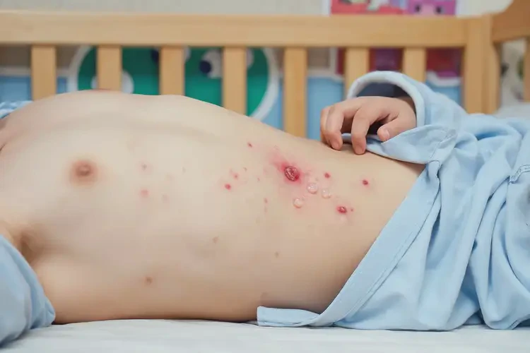 少儿肚子出现湿疹能靠自己自愈吗(图1)