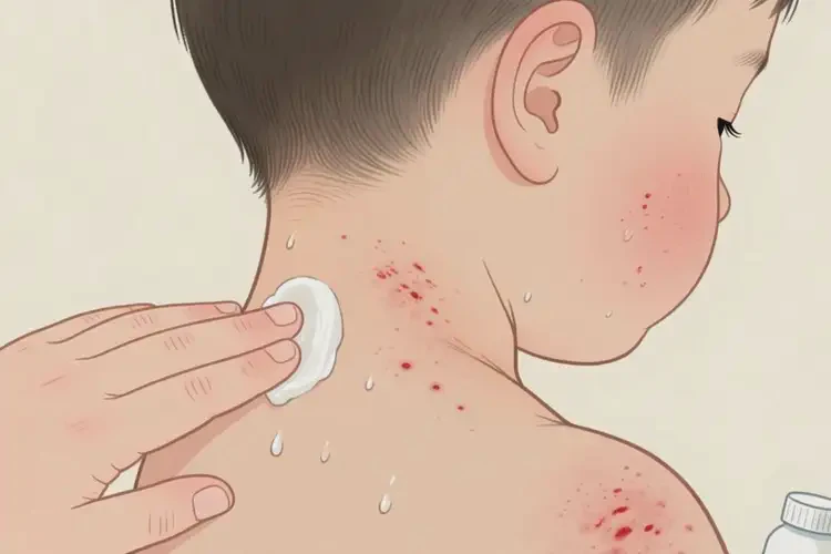 孩子脖子经常长湿疹可以治好吗(图4)