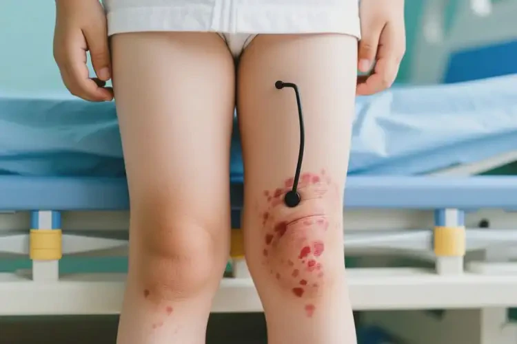 孩子大腿上長濕疹可不可以根治(圖2)