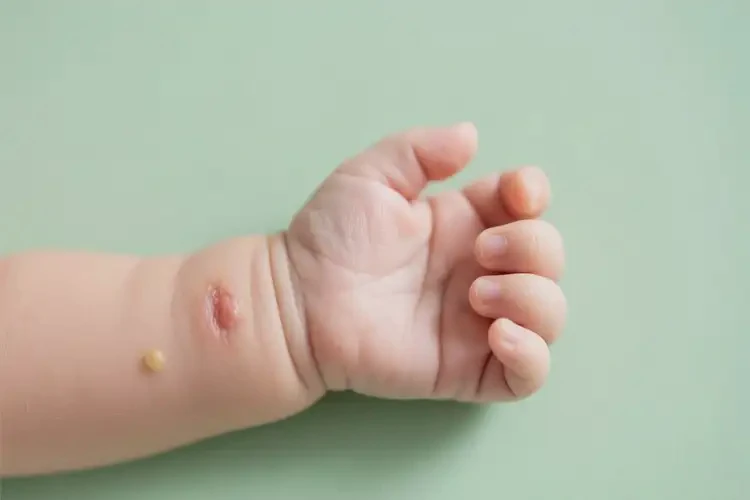 嬰幼兒手上偶爾起濕疹可以治好嗎(圖1)
