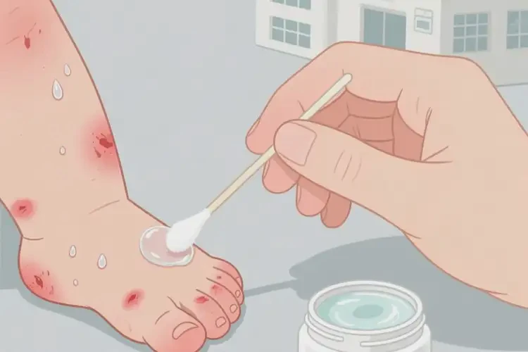 幼兒腳上偶爾起濕疹可不可以根治(圖2)