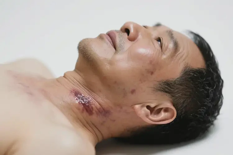 男性脖子上有濕疹可不可以根治(圖1)