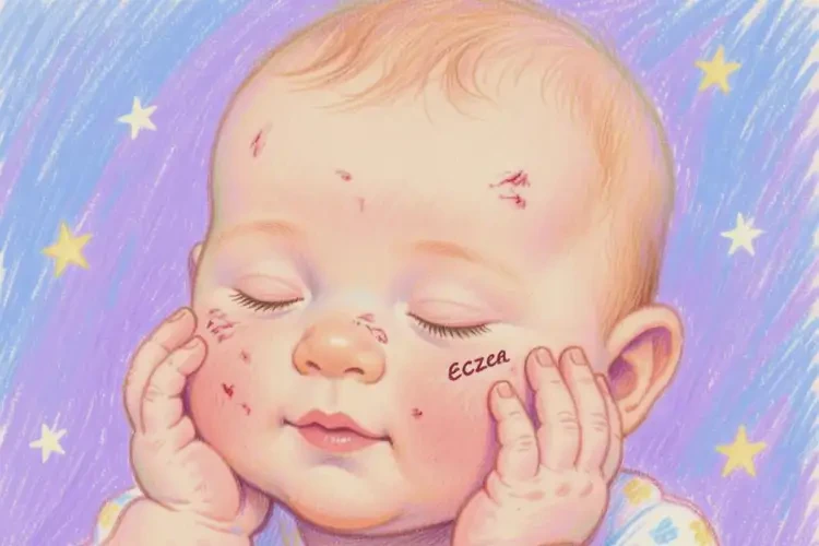 小兒臉上經(jīng)常起濕疹可不可以根治(圖1)