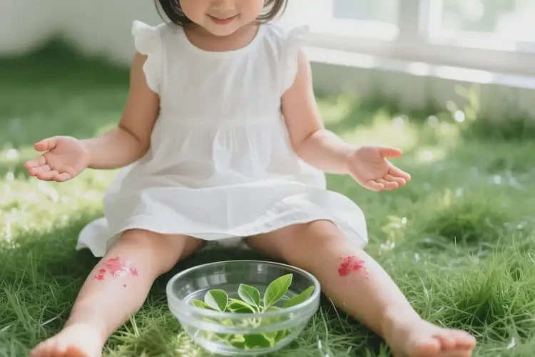 小孩四肢起湿疹可以治好吗(图1)