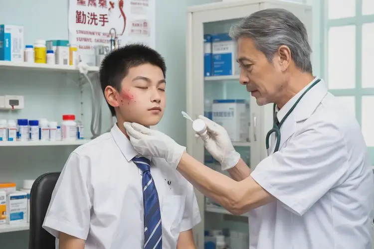 中學(xué)生脖子容易起濕疹可不可以根治(圖3)