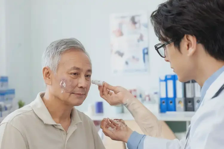 老年人面部偶爾起濕疹可以治好嗎(圖3)