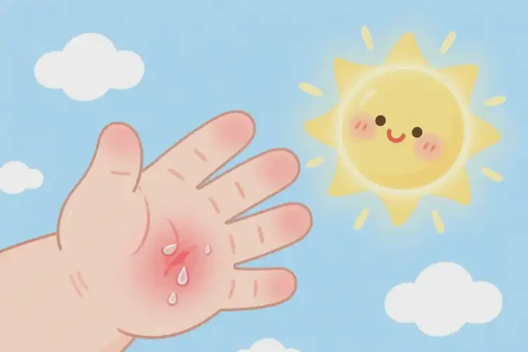 嬰幼兒四肢偶爾長(zhǎng)濕疹可以治好嗎(圖2)