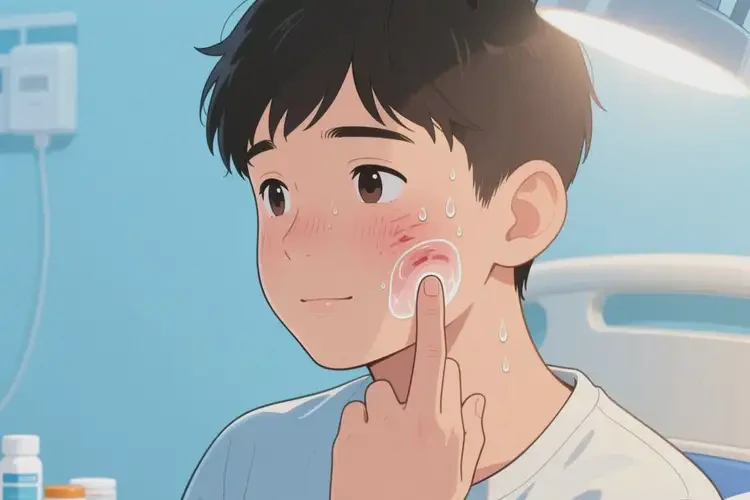 青少年脸上经常长湿疹可不可以根治(图2)