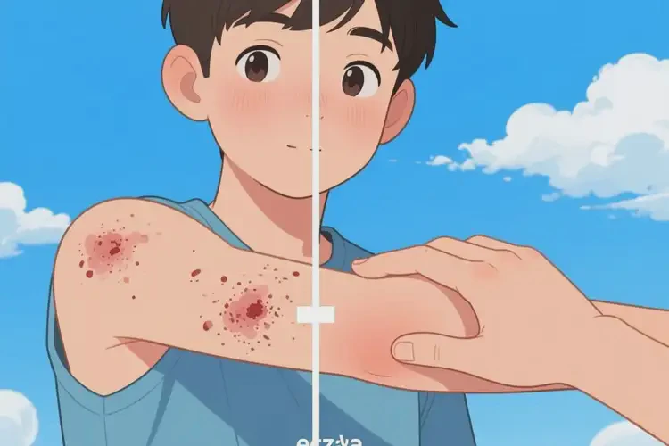 青少年手臂上容易起濕疹可不可以根治(圖2)