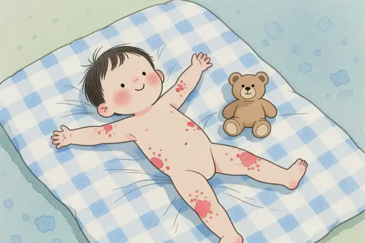 小學(xué)生四肢偶爾長(zhǎng)濕疹可不可以根治(圖1)