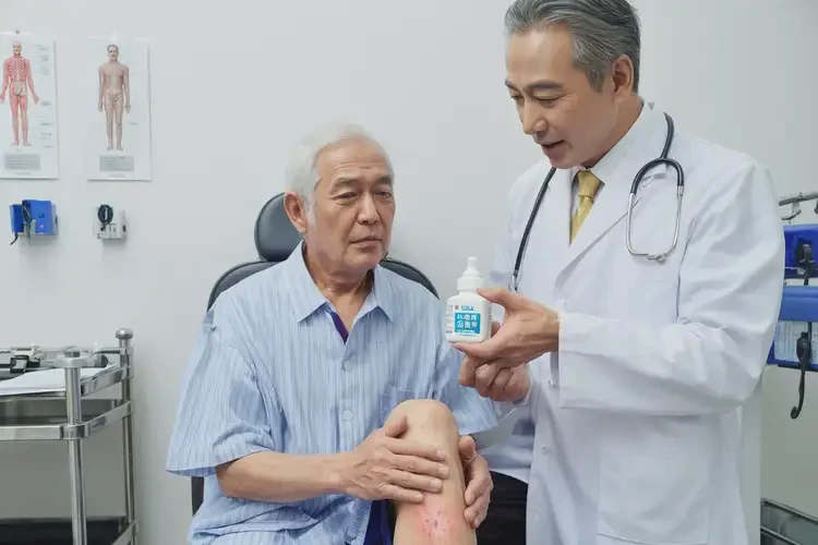 老年人小腿上偶爾起濕疹可以治好嗎(圖2)