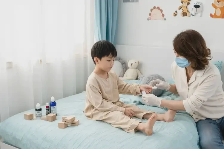 小兒小腿有濕疹可以治好嗎(圖2)