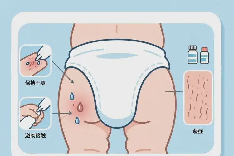 嬰幼兒屁股上有濕疹可以治好嗎(圖2)