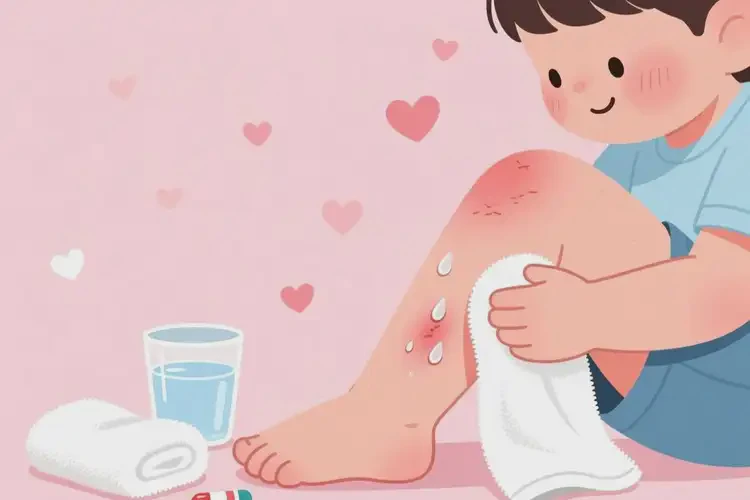 兒童小腿偶爾長濕疹可以治好嗎(圖2)