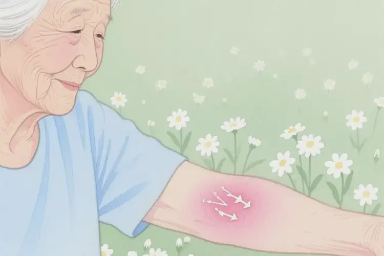 老人全身起濕疹可以治好嗎(圖1)