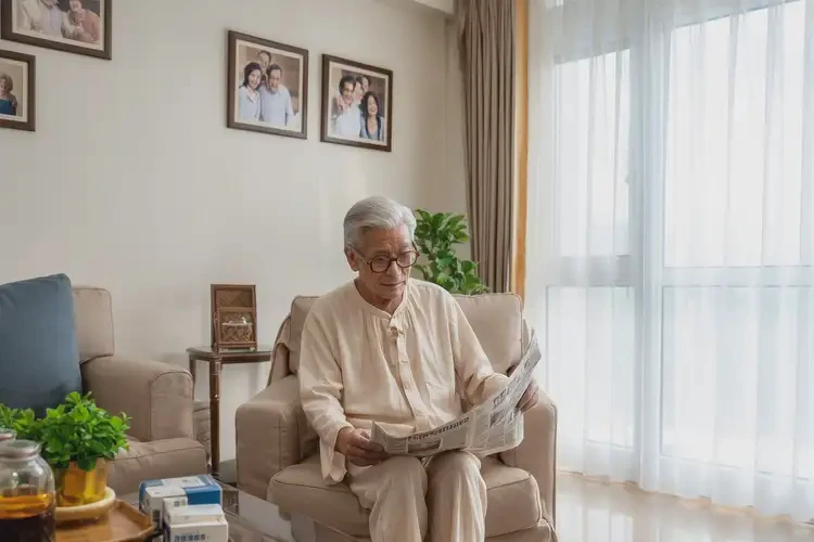 高齡老人肚子上容易起濕疹可不可以根治(圖1)