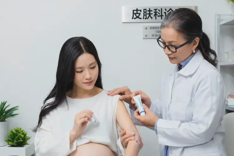 孕妇手臂经常起湿疹可不可以根治(图2)