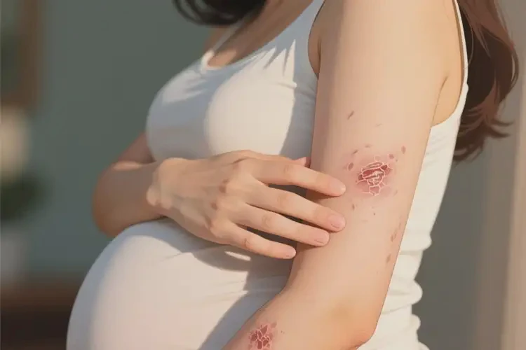 孕婦手臂長濕疹可不可以根治(圖3)