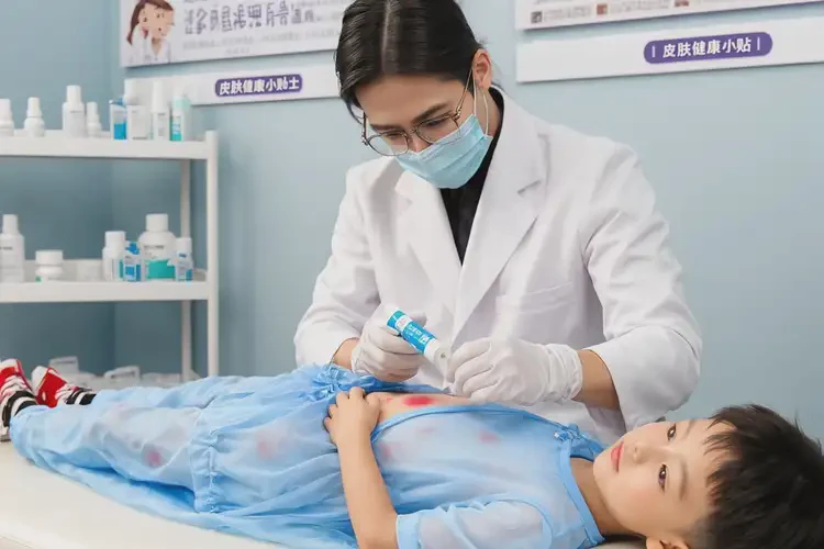 兒童肚子上起濕疹可以治好嗎(圖1)