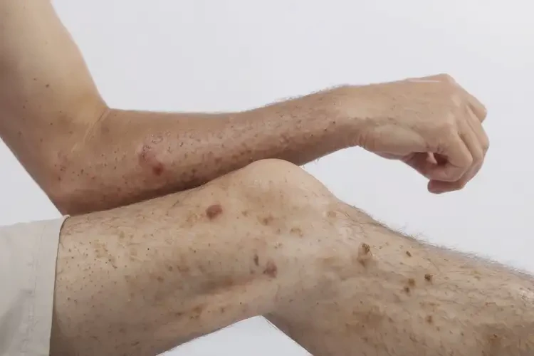 男人四肢出濕疹能夠徹底治愈嗎(圖4)