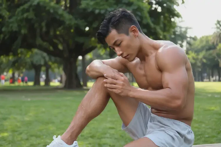 男性大腿上偶爾長濕疹可以治好嗎(圖1)