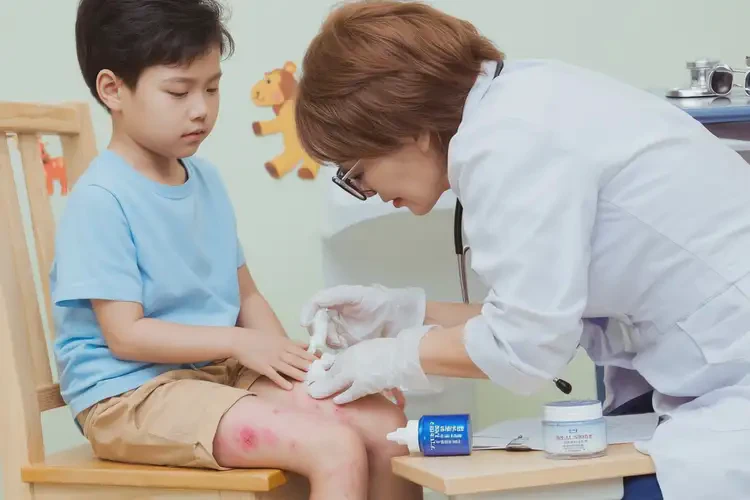 孩子大腿偶爾長濕疹可以治好嗎(圖2)