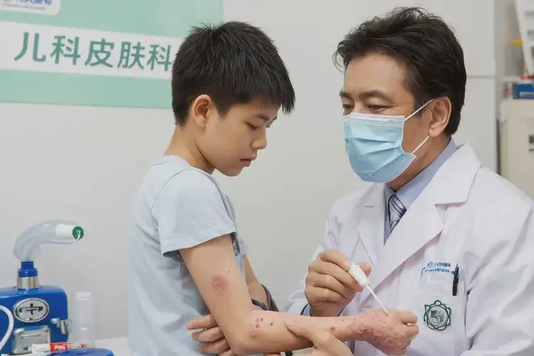 少兒身上出現(xiàn)濕疹可以治好嗎(圖3)