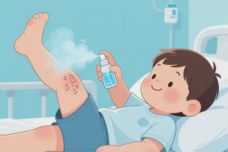 孩子小腿經(jīng)常起濕疹可不可以根治(圖1)