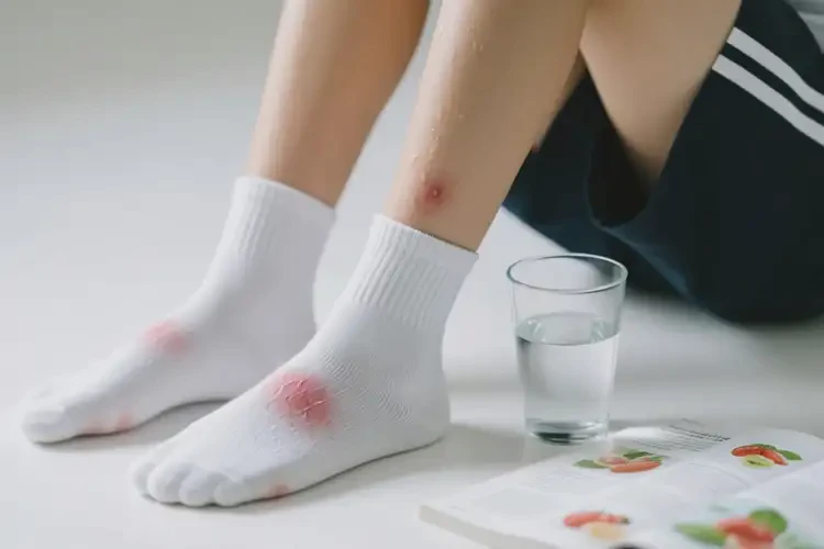 中學(xué)生腳上經(jīng)常長濕疹可不可以根治(圖4)