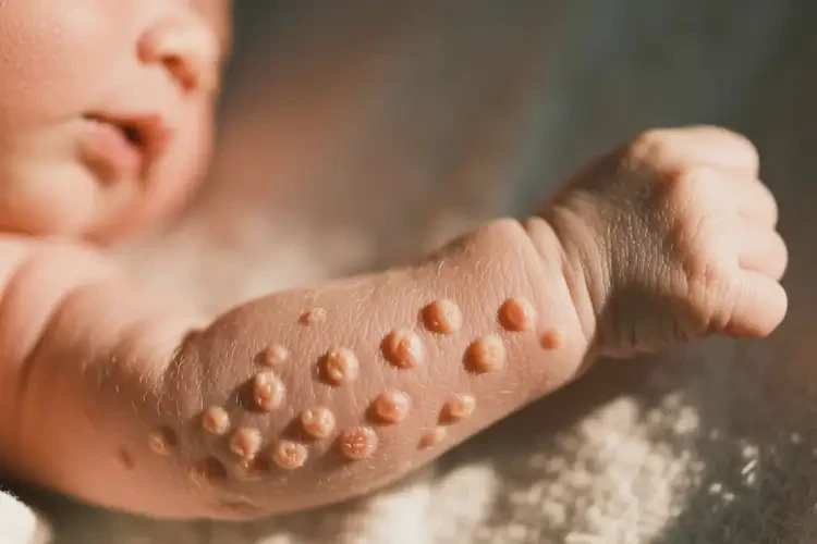 新生兒手臂上出現(xiàn)濕疹可不可以根治(圖3)