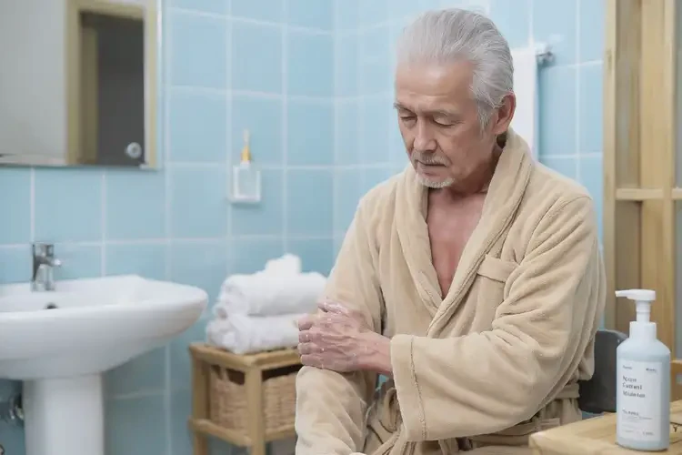 老人手臂偶爾長(zhǎng)濕疹可以治好嗎(圖2)