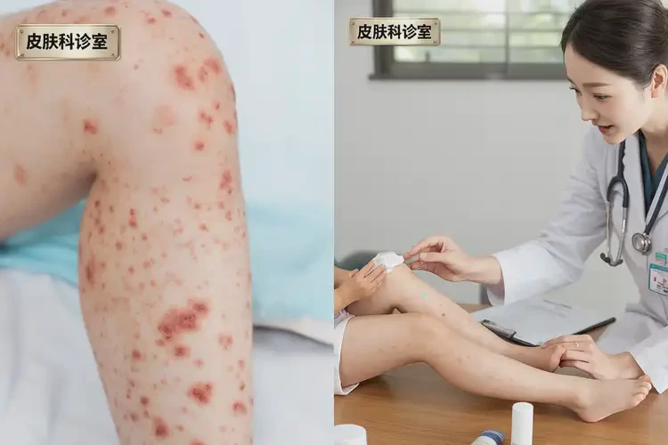 小兒小腿有濕疹可以治好嗎(圖1)