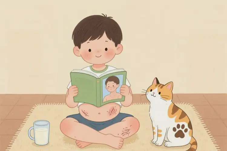 小學(xué)生肚子長濕疹可不可以根治(圖1)