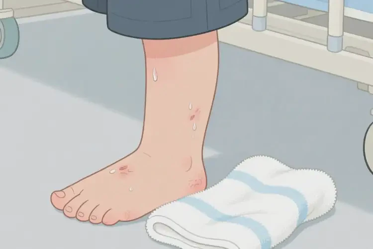 小學(xué)生腳上偶爾起濕疹可不可以根治(圖1)