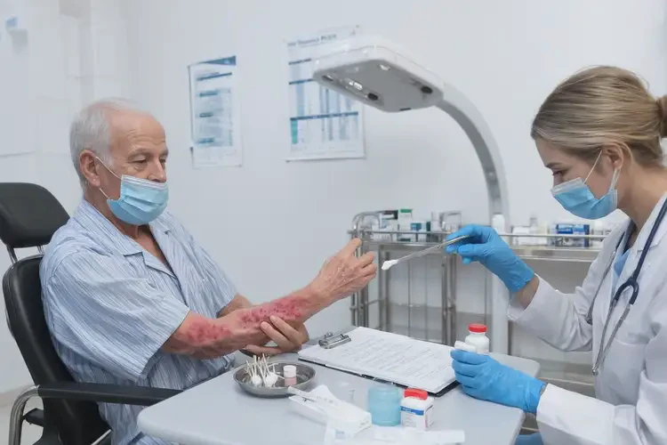 老年人身上偶尔长湿疹可不可以根治(图3)