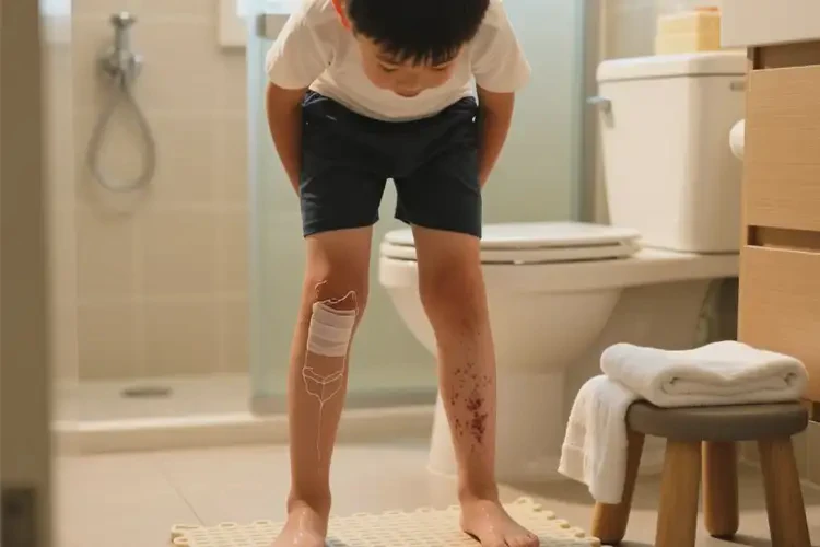 少兒小腿上出濕疹可以治好嗎(圖1)