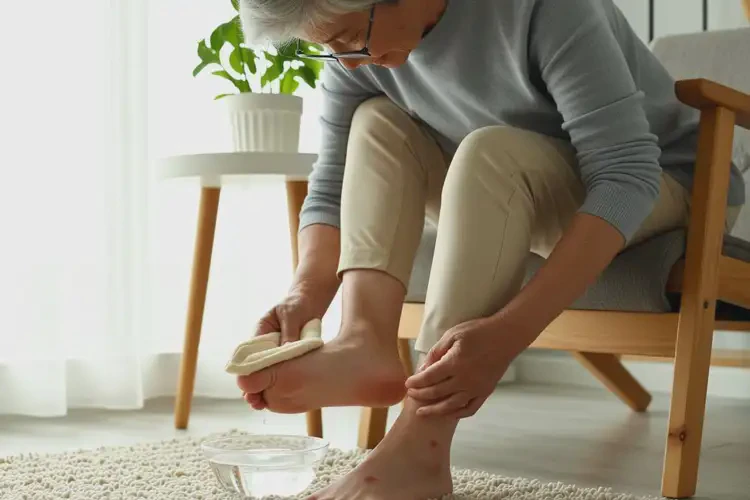 老年人腳上出濕疹可不可以根治(圖4)