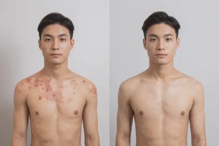 青年人屁股上容易起濕疹可不可以根治(圖1)