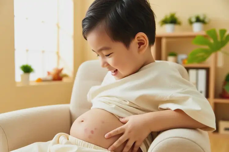 小孩肚子上有濕疹可以治好嗎(圖4)