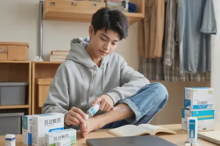 大学生小腿容易长湿疹可不可以根治(图1)