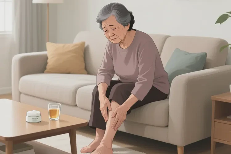 老年人小腿長濕疹能靠自己自愈嗎(圖1)