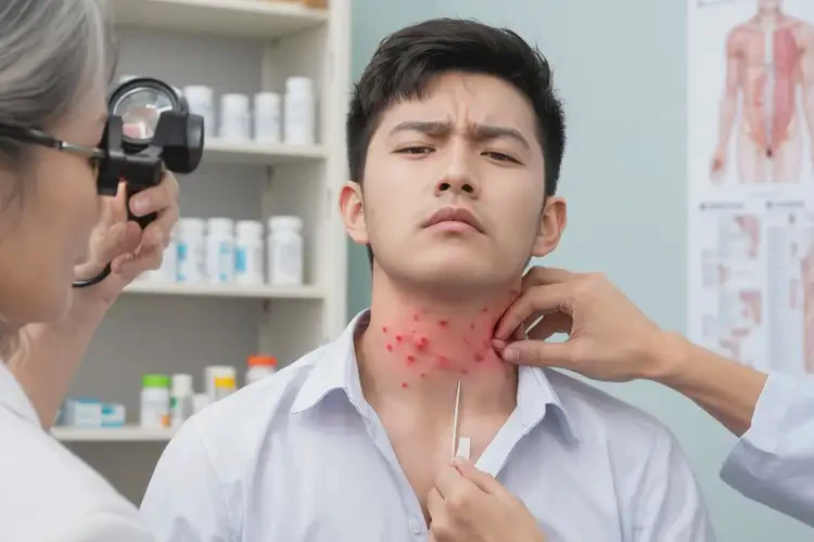 男生脖子長濕疹可不可以根治(圖4)