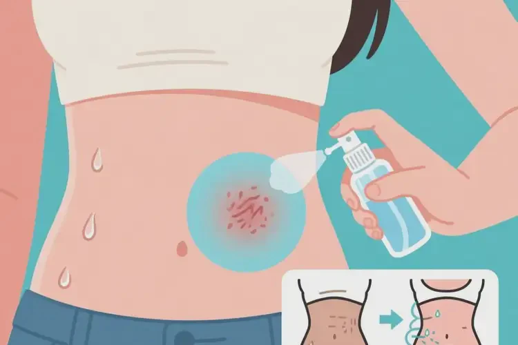 女生肚子容易起濕疹可以治好嗎(圖2)