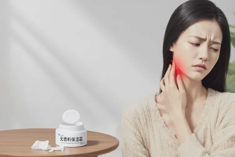 女人脖子出濕疹能靠自己自愈嗎(圖1)